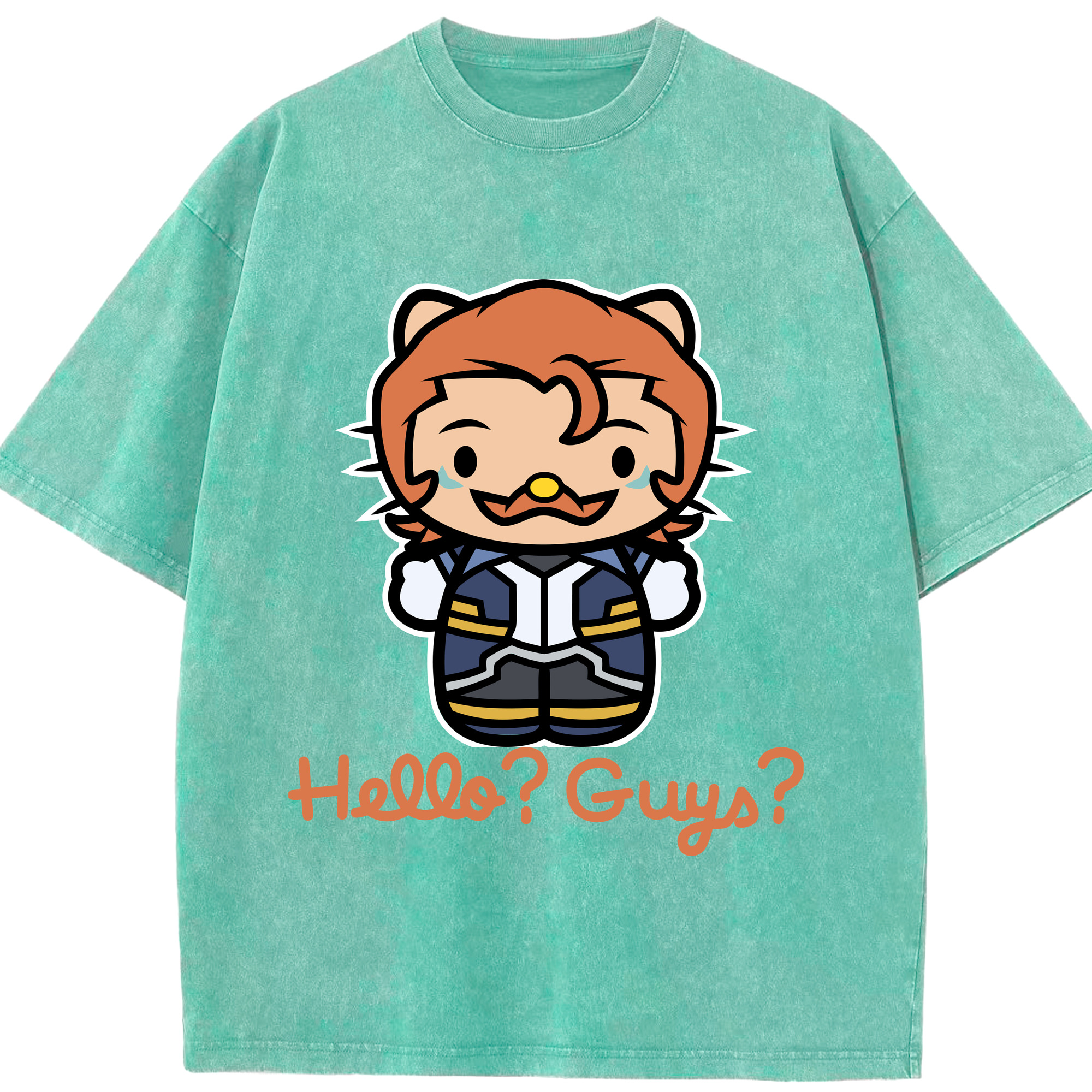 （画像用） Hello Kitty ハローキティ 綿100% ヴィンテージ風 半袖Tシャツ（フロントプリント）